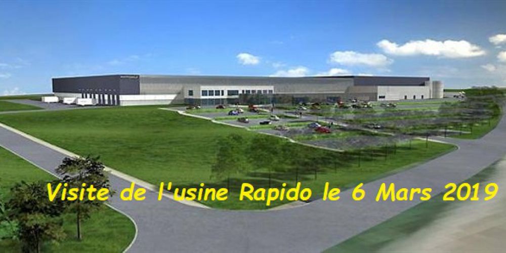 Visite de l'usine Rapido à Mayenne