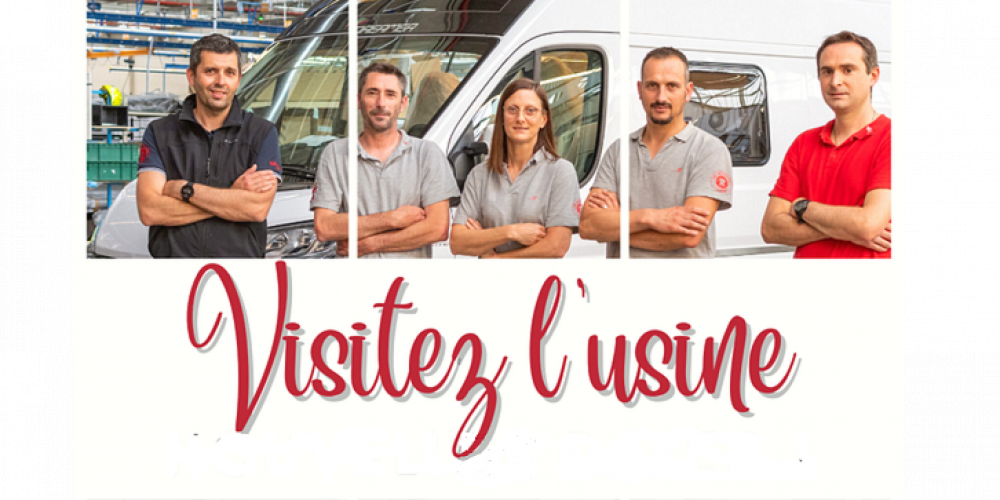 Visitez l'usine Rapido avec le Rapido Camping-Car Club de France