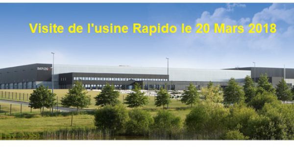 Visite de l'usine Rapido 2018