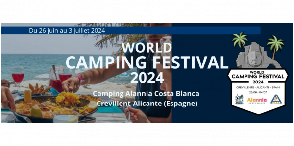 Word  Camping Festival Espagne