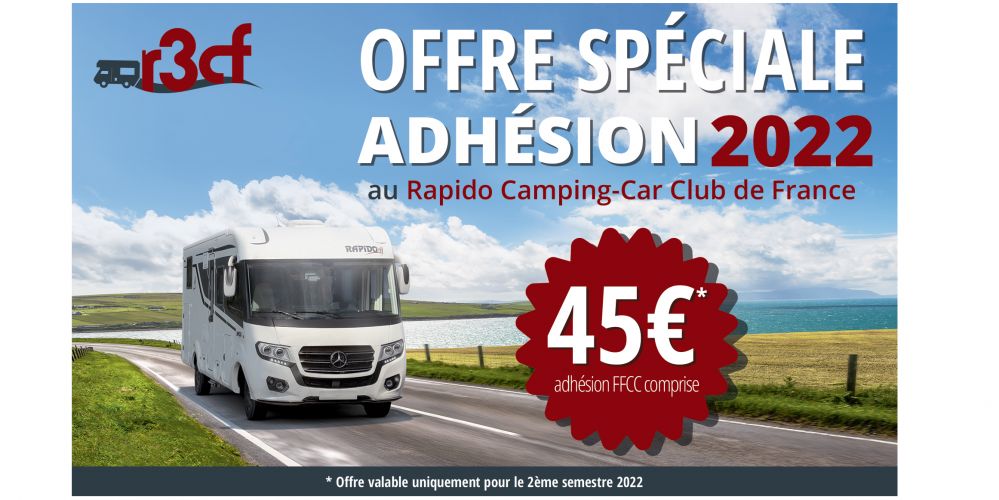 Offre adhésion deuxième semestre 2022