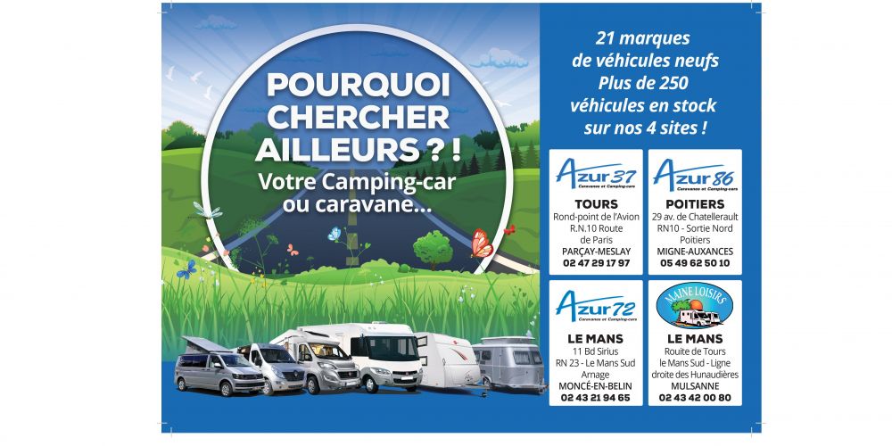 Azur 37 Nouveau partenaire du Rapido Camping-Car Club de France