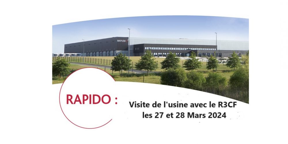 Visite de l'usine Rapido à Mayenne les 27 et 28 Mars 2024