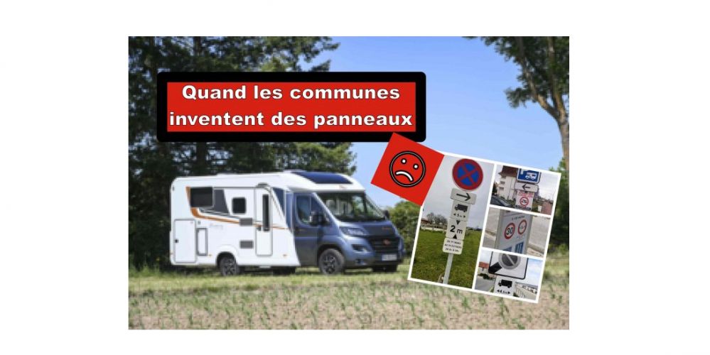 Des panneaux illégaux