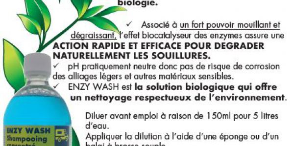 visuel Shampooing carrosserie enzymatique ENNZY WASH