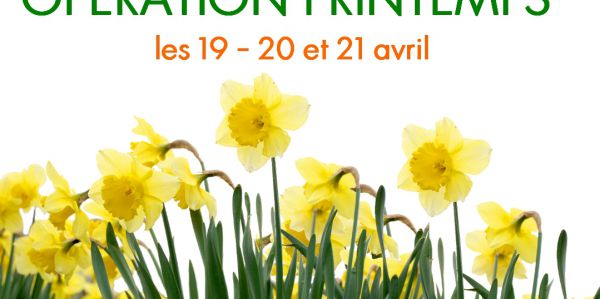 visuel Opération Printemps chez Bonjour Caravaning