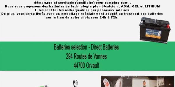 visuel Batteries Selection