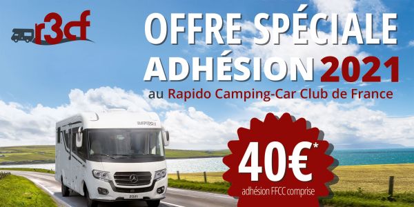 visuel Offre spéciale Adhésion 2021