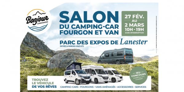 visuel Salon du Camping-car, Fourgon et Van à Lanester