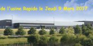 Visite de l'usine Rapido à Mayenne