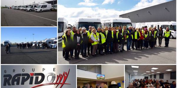 Visite de l'usine Rapido 2018