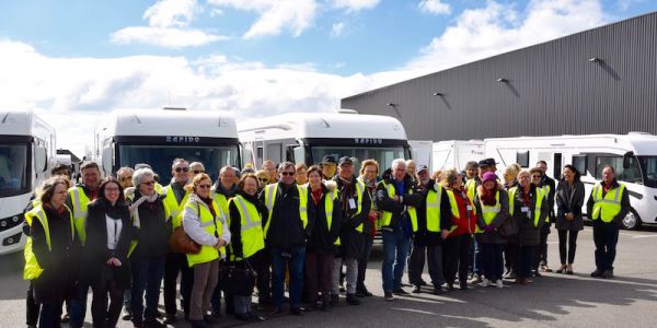 Visite de l'usine Rapido 2018