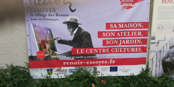 Essoyes le village d'Auguste Renoir