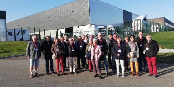 Visite de l'usine Rapido de Mayenne.Mars 2022