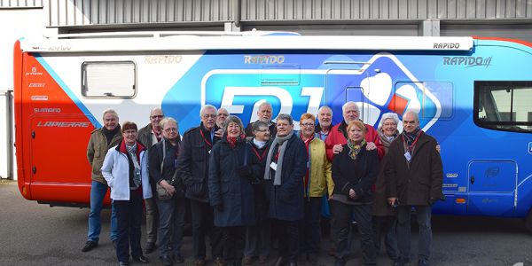 Visite de l'usine Rapido 2015