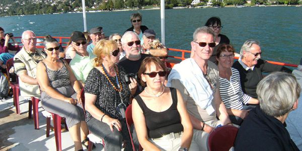 Séjour au bord du lac d'Annecy
