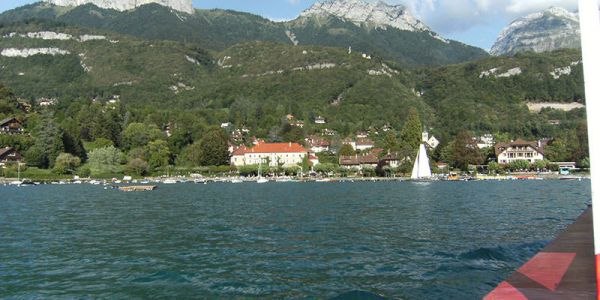Séjour au bord du lac d'Annecy